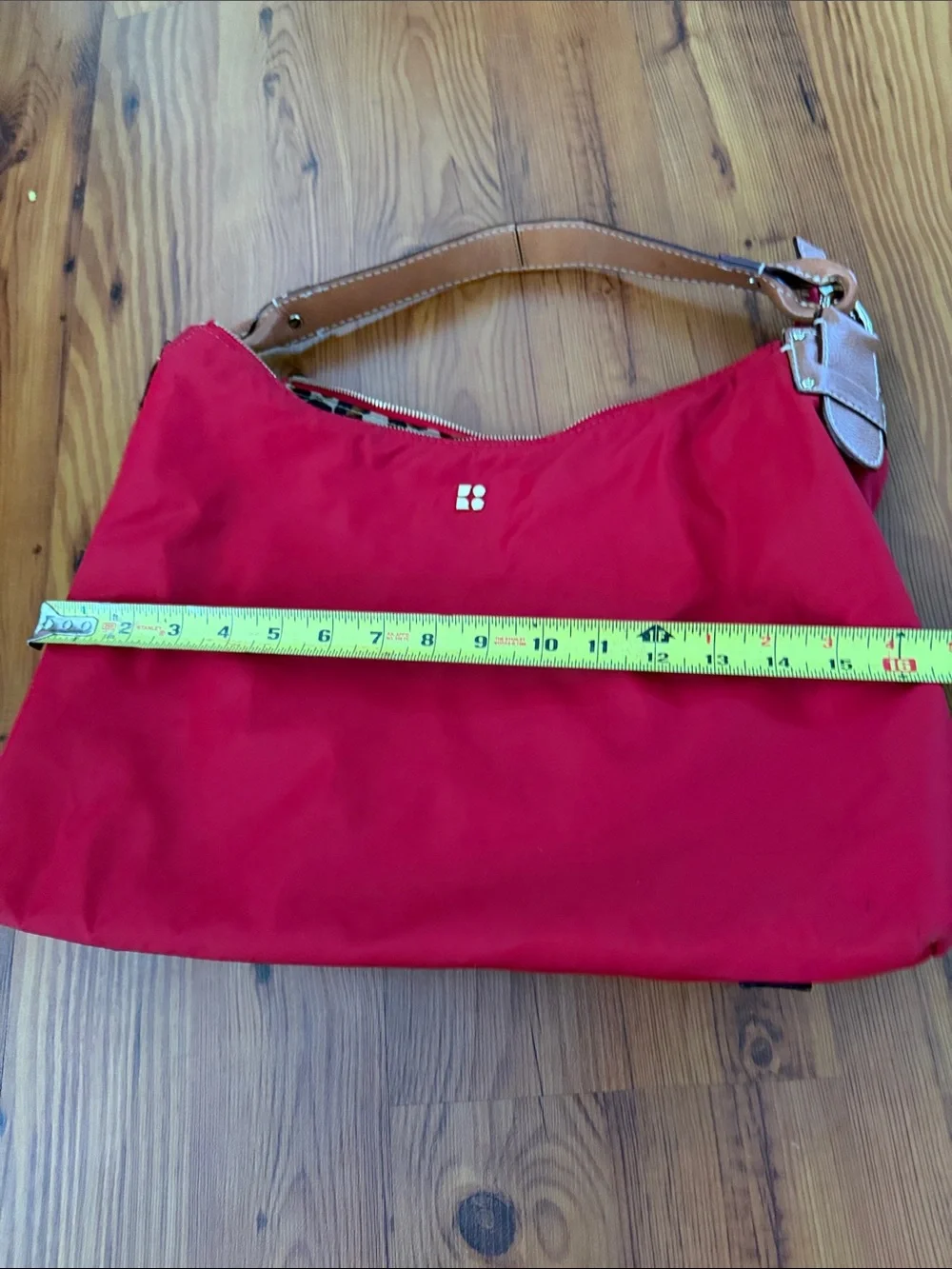 Kate Spade Hobo Bag with Tan Leather Strap